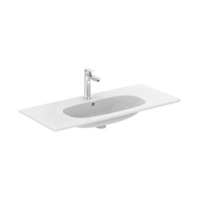 Umyvadlo nábytkové, 825x450x165 mm bílé, TESI