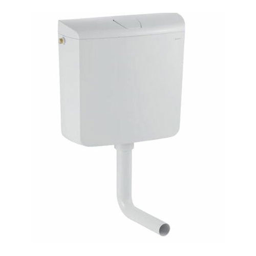 AP110 nádržka nízkopoložená splachovací na omítku, alpská bílá