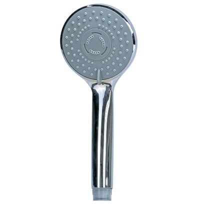 Růžice sprchová masážní ruční , 3-funkční, chrom, design, TRINNITY