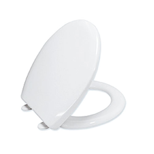 Sedátko klozetové, plastové uchycení, termoplastové, bílé, UNIVERSAL AB (vhodné pro Madalena a TRINNITY/Správná trefa)