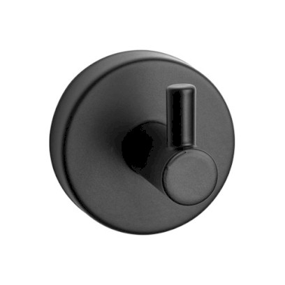 Háček na ručníky, nerez, povrch černý matný
(SLZD 02N)