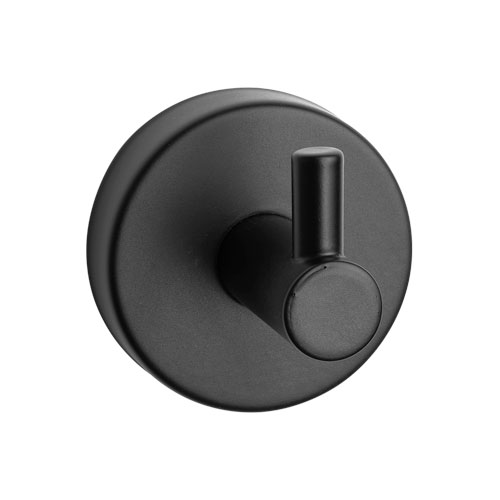 Háček na ručníky, nerez, povrch černý matný
(SLZD 02N)