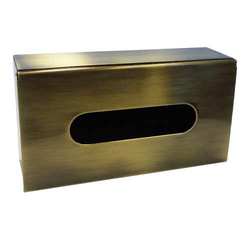 Zásobník na papírové kapesníky, RETRO bronz