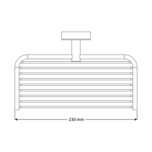 Mýdlenka, nerez, povrch černý matný
(SLZD 19N)