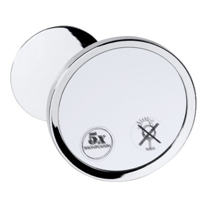 Zrcátko kosmetické pr. 131 mm magnetické, 5x zvětšovací