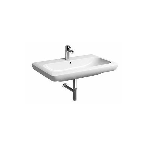 Umyvadlo 80x48 cm s otvorem pro baterii a přepadem, Reflex, LIFE