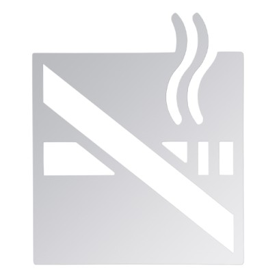 Ikona - Kouření zakázáno, lesk