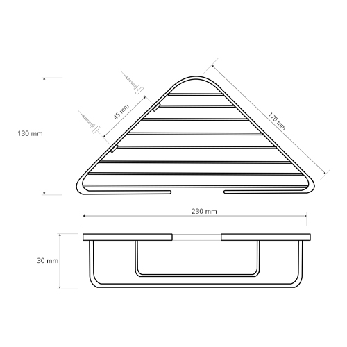Mýdlenka rohová malá, mat, CYTRO