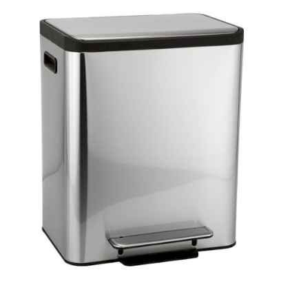 Koš odpadkový s víkem 15L+15L, 