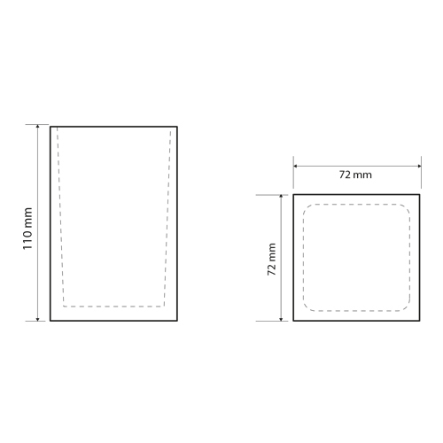 Držák kartáčků na postavení; béžový, VISTA