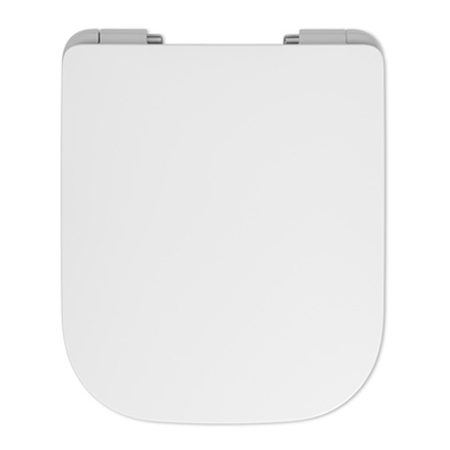 Sedátko ke klozetům SLIM, odnímatelné, pozvolné sklápění, ocelové panty, duraplast, DERBY VIGOUR