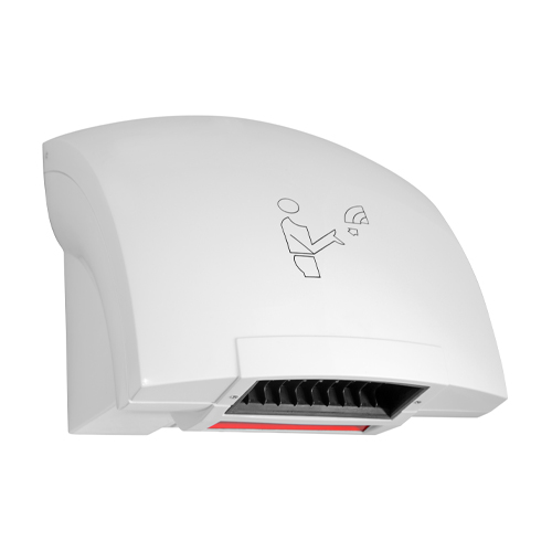 Osoušeč rukou bezdotykový malý, plast, bílý