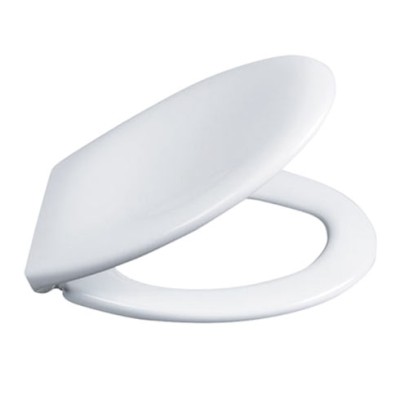 Sedátko klozetové univerzální,duraplast, pozvolné sklápění, odnímatelné, bílá, nerez klouby
