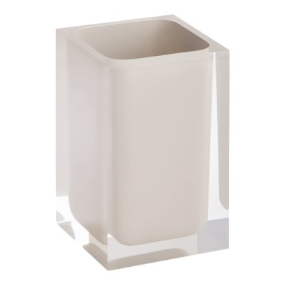 Držák kartáčků na postavení; béžový, VISTA