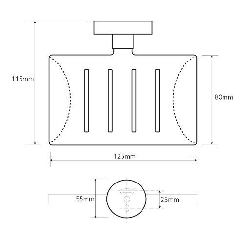 Mýdlenka obdélník, OMEGA