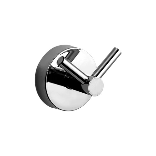 Dvojitý háček na ručníky, nerez, povrch lesklý
(SLZD 01)