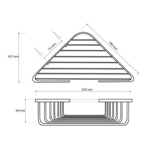 Mýdlenka trojúhelník rohová, CYTRO