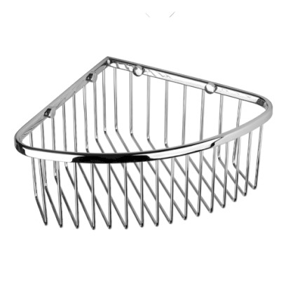 Polička do sprchy rohová vysoká, chrom, CYTRO