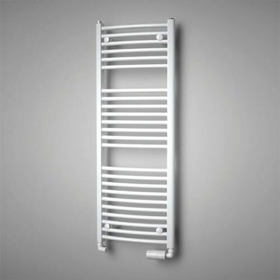 GRENADA RADIUS ELEKTRO těleso otopné 1135x600 mm, tyč s regulátorem Mini, sněhově bílá