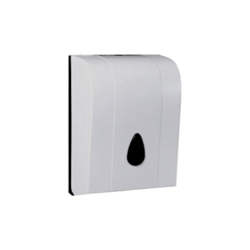 Zásobník na papírové ručníky skládané, plast bílý