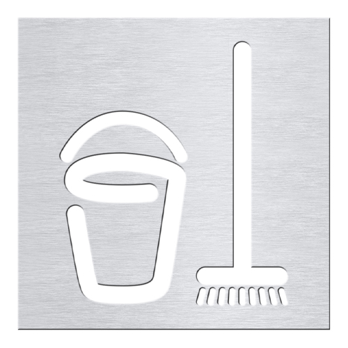 Ikona - Úklidová místnost; mat