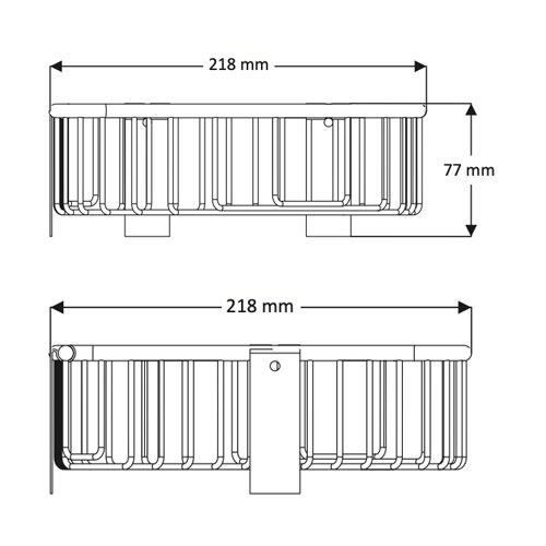 Polička rohová, nerez, povrch lesklý
(SLZD 26)