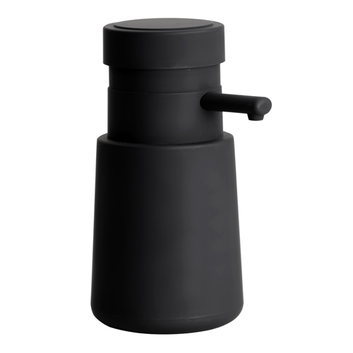 Dávkovač tekutého mýdla 450ml, celočerný