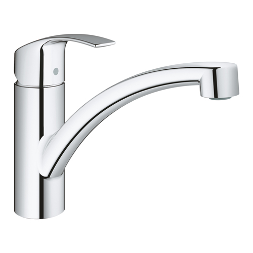 Baterie dřezová páková stojánková, DN 15, chrom, EUROSMART