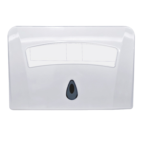 Zásobník na hygienické ochrany WC, plast, bílý