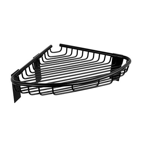 Polička rohová, nerez, povrch černý matný
(SLZD 25N)