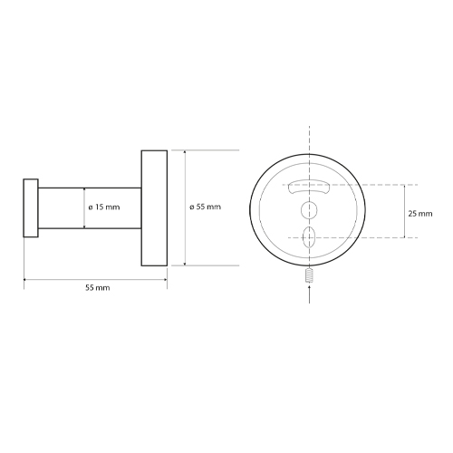Věšáček válcový, OMEGA