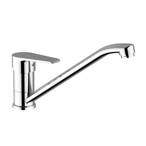 Baterie dřezová stojánková, otočné ústí, chrom, TRINNITY NEW