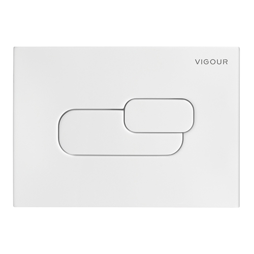 Tlačítko ovládací VIGOUR AI, saténový povrch (hranatá tlačítka)