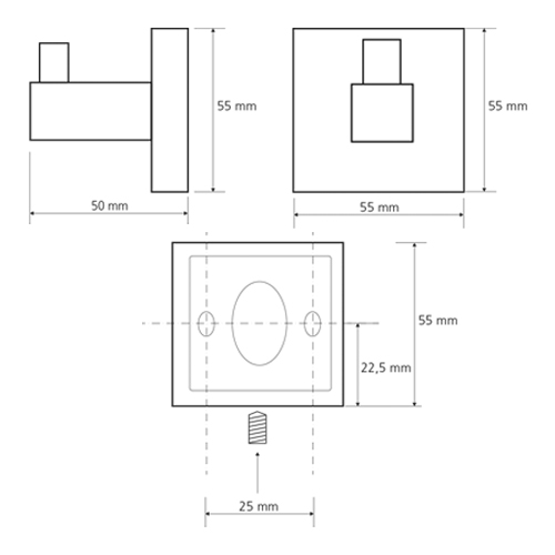 Věšáček hranatý, BETA
