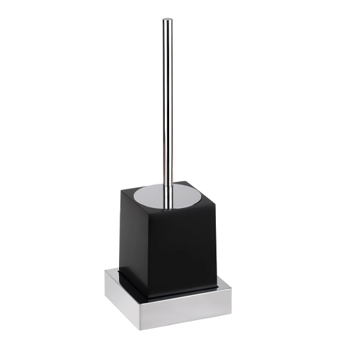 Štětka toaletní s držákem na zeď, černá, GAMMA