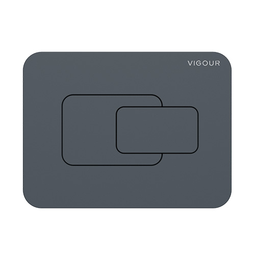 Tlačítko ovládací DEE, dvojité ovládání, antracit matný