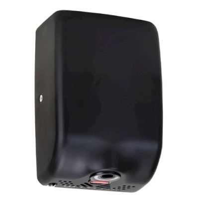 Osoušeč  rukou bezdotykový 1000 W, LED light, černý 170 x 255 x 100 mm