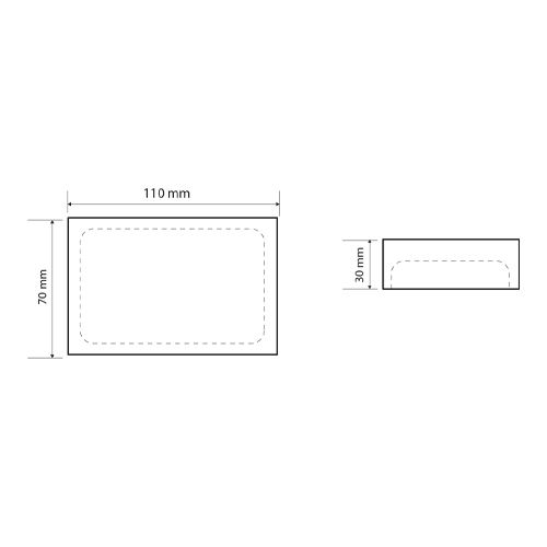 Mýdlenka na postavení; bílá, VISTA