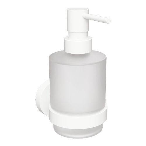 Dávkovač tekutého mýdla skleněný MINI, 200 ml WHITE