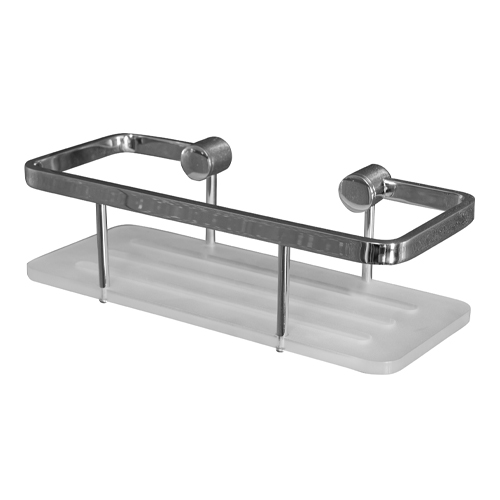 Polička akrylová bílá, CYTRO