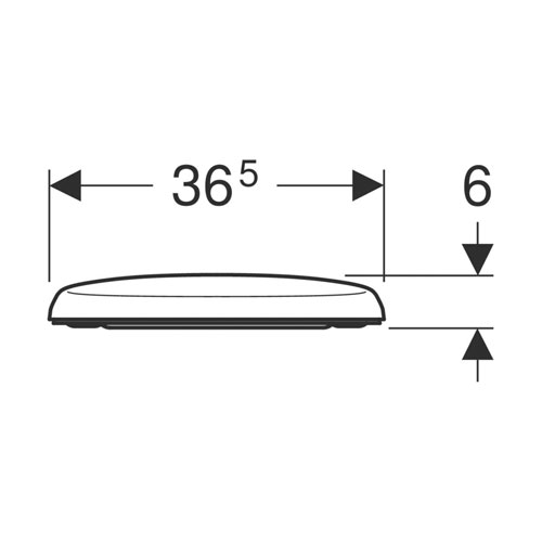 Sedátko klozetové, tvrdé, z Duroplastu, klouby ušlechtilá ocel, RENOVA Nr. 1
