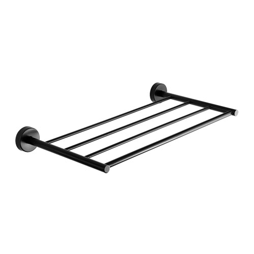 Polička na ručníky, nerez, povrch černý matný
(SLZD 35N)