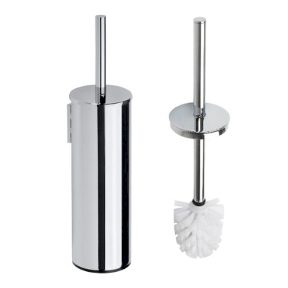 Štětka klozetová válcová rovná, bílý kartáč, OMEGA