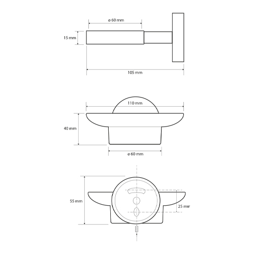 Mýdlenka skleněná, WHITE