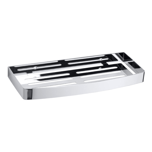 Mýdlenka do sprchy obdélník, nerez lesk, CYTRO