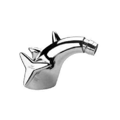 Baterie bidetová, chrom, STEMMA