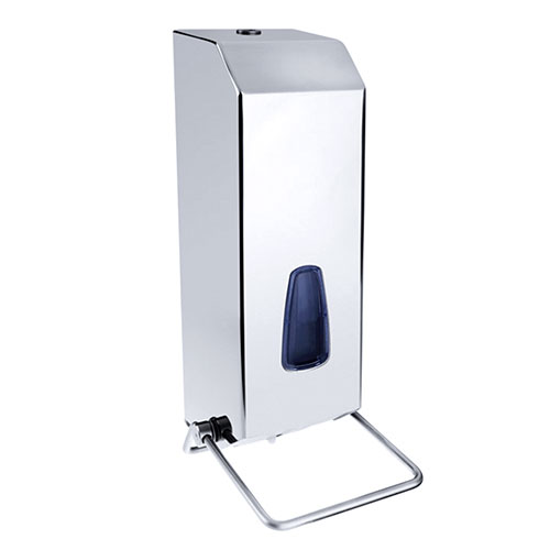 Dávkovač tekutého mýdla s pákou pro zdravotnická zařízení