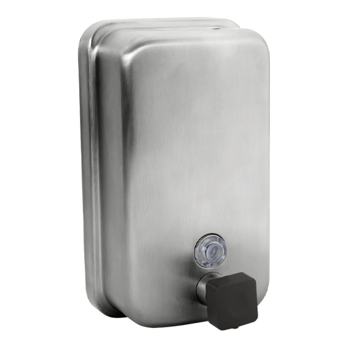 Dávkovač tekutého mýdla 1250 ml, černá pumpička, brus