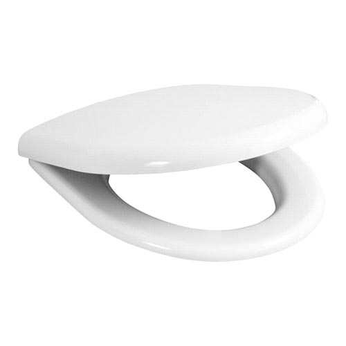 Sedátko s poklopem s ocelové úchyty, antibakteriální, DEEP by Jika