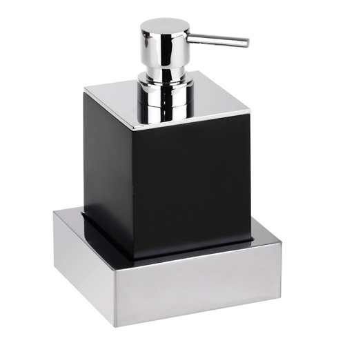 Dávkovač mýdla na zeď, černý, GAMMA